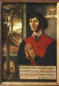 Ausschnitt aus dem Kopernikus-Epitaph der Kirche St. Johann in Thorn